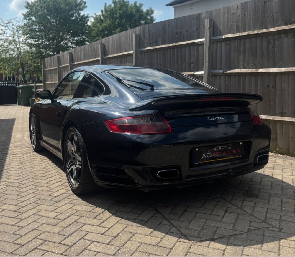 porsche exterior rear valet aj detailing
