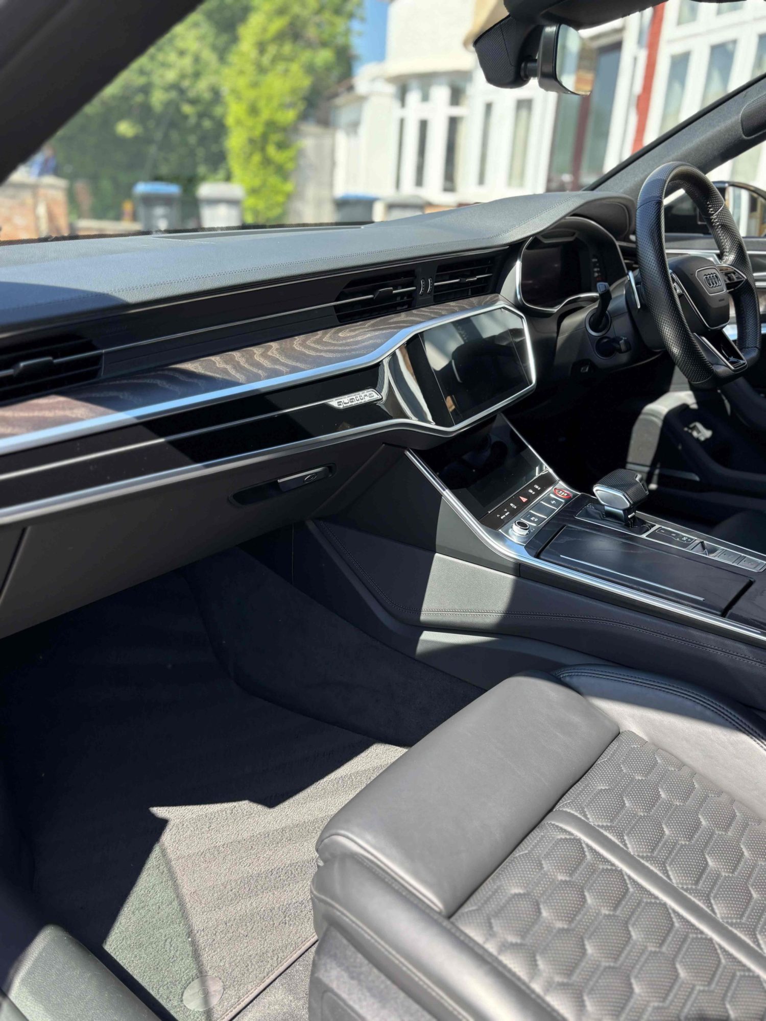 interior audi leather by AJ Detailing Watford