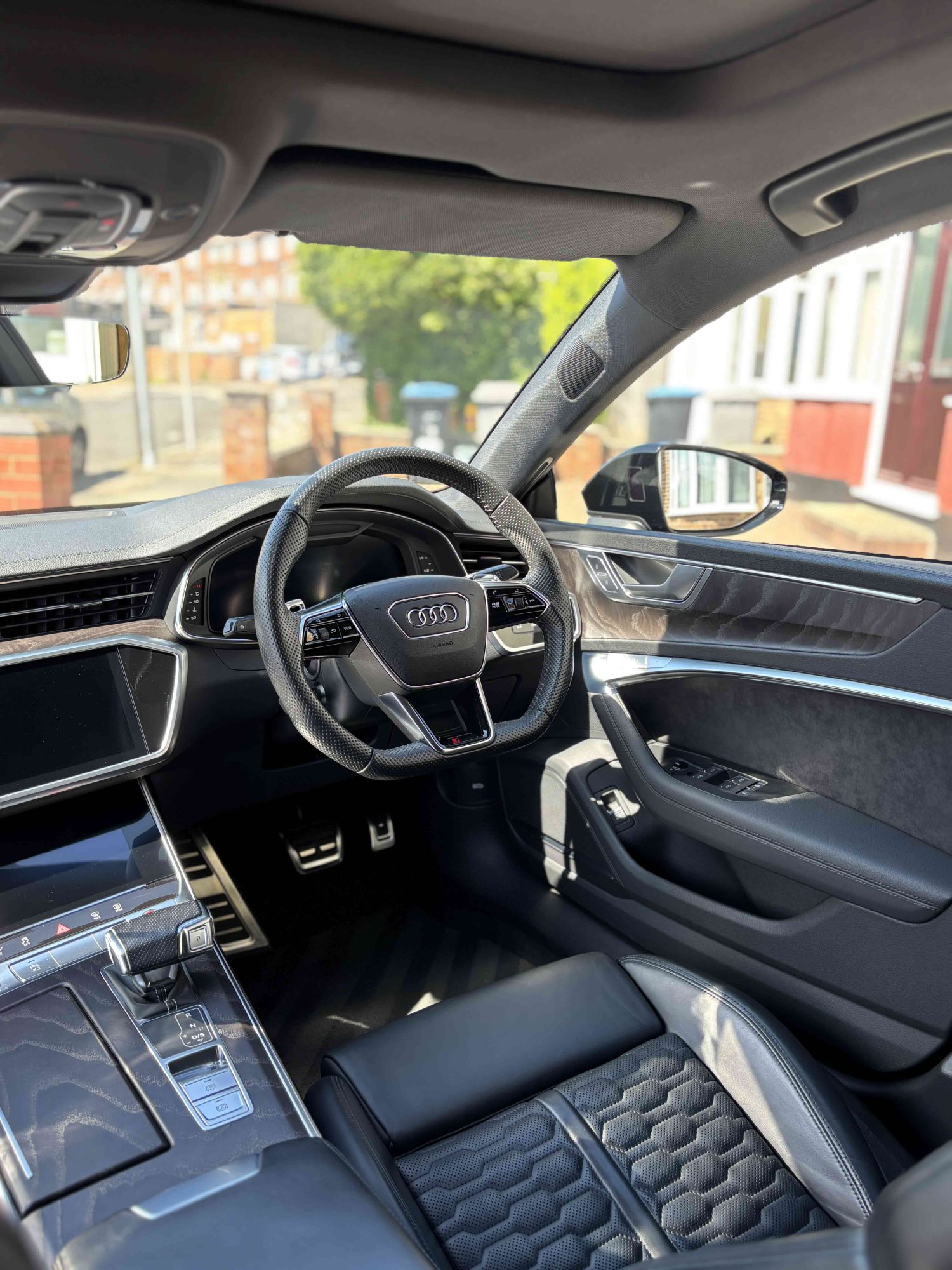 interior audi leather by AJ Detailing Watford